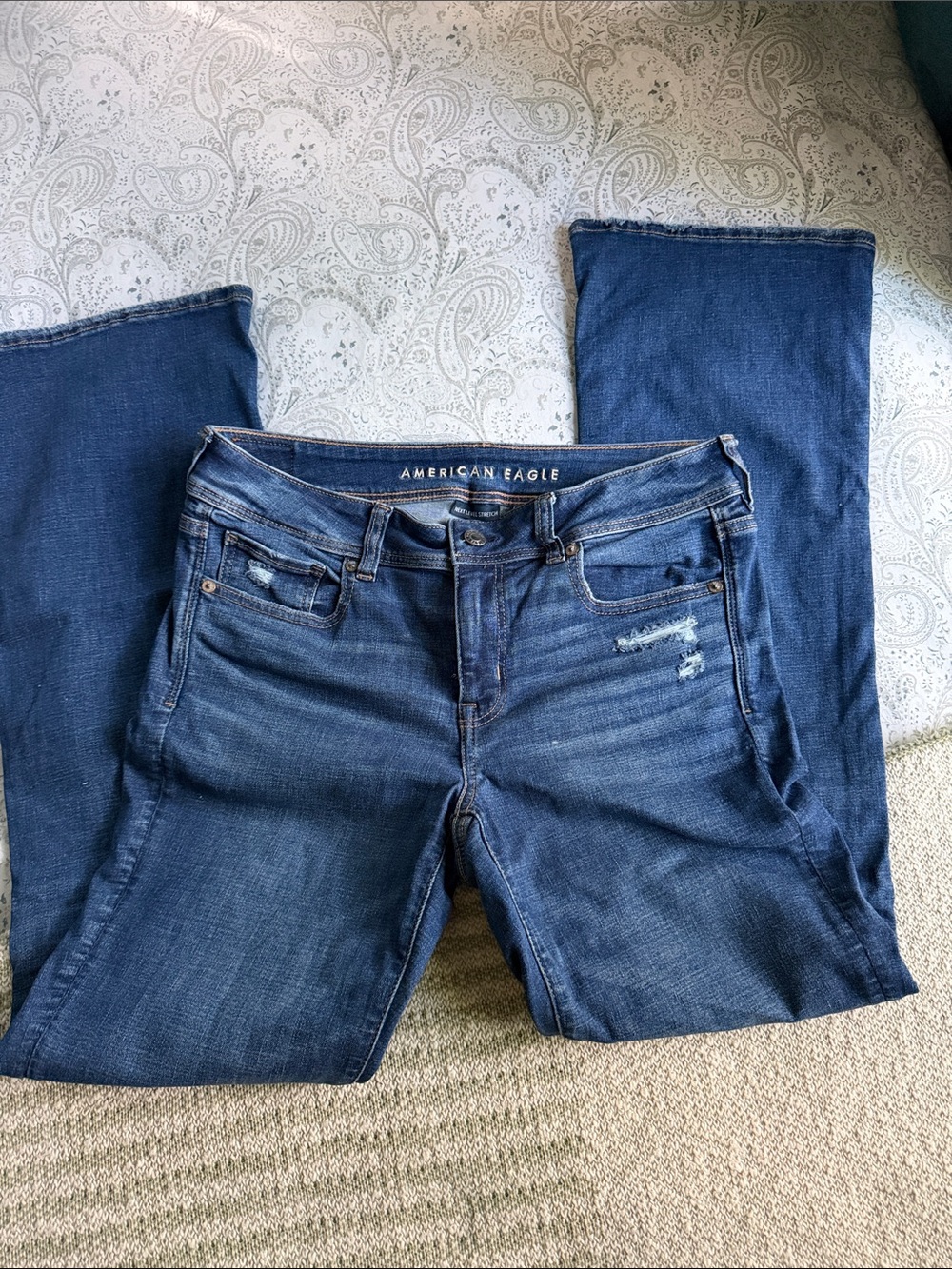 American Eagle Outfitters Women's Kick Boot Jeans